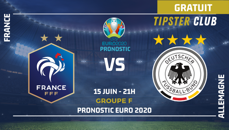 Pronostic France - Allemagne 15/06/21 Euro 2020