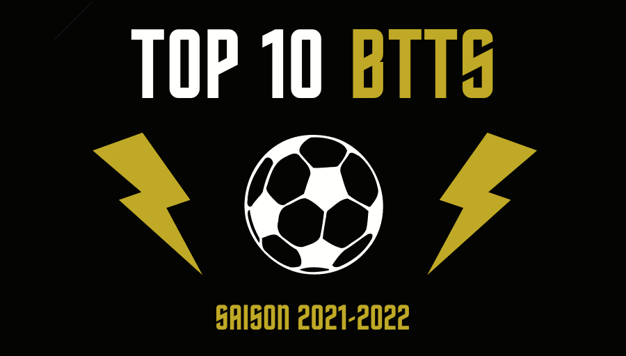 BTTS - Top 10 des équipes dans le monde